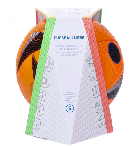 Fussball Adidas FUSSBALLLIEBE EURO EM 2024 I Mini 290 350 League Match Ball OMB - Picture 34 of 35