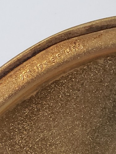 Vintage Gold gefüllt Herz Medaillon Anhänger Halskette - Bild 15 von 15