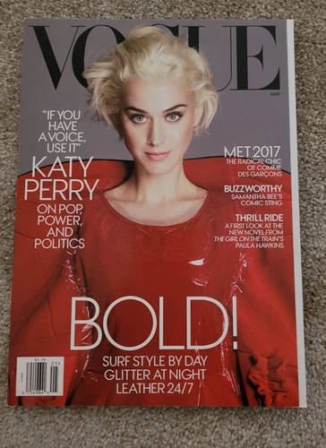KATY PERRY - VOGUE MAGAZINE - MAY 2017 New Unread