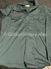 VINTAGE GENUINE BSA BOY SCOUTS AMERICA NORTH ILLONOIS COUNCIL - LEADER TOP SHIRT