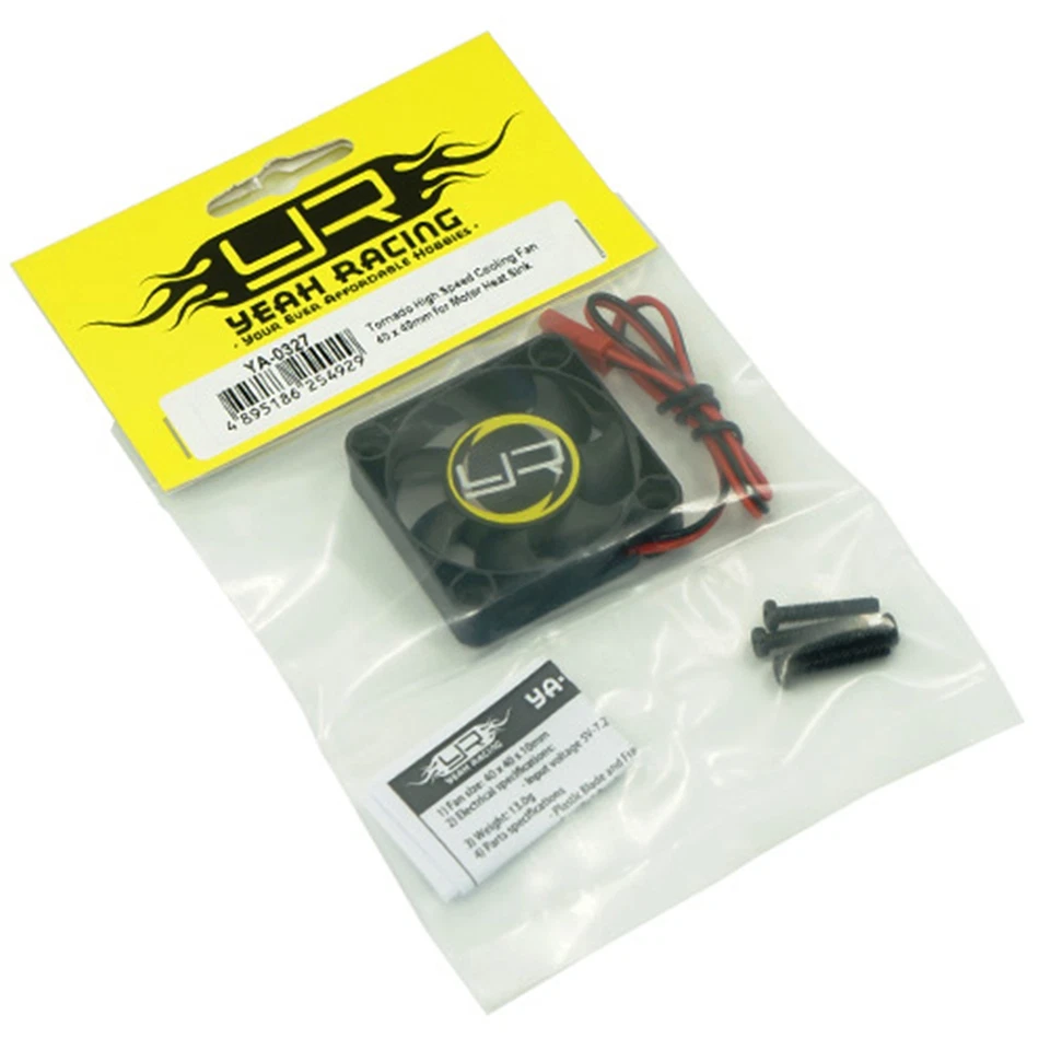 Yeah Racing Hi Flow cooling 40x40mm fan for 1:10 RC may fit Tamiya HPI YA-0327 - Image 3 of 4
