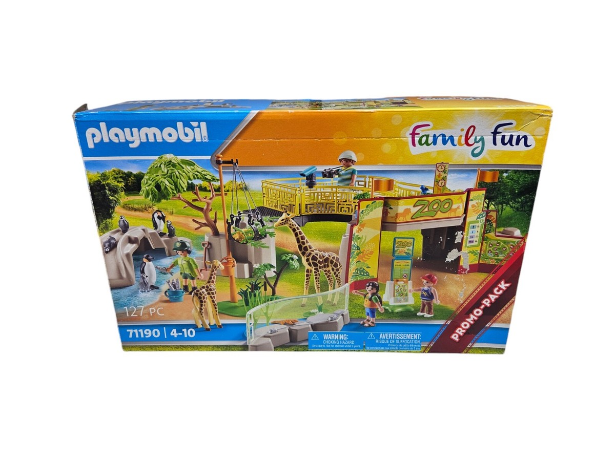 Playmobil 71190 Family Fun Experience Zoo Playset Promo-Pack