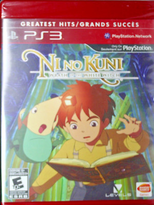 Ni No Kuni Wrath of the White Witch PS3  Sealed