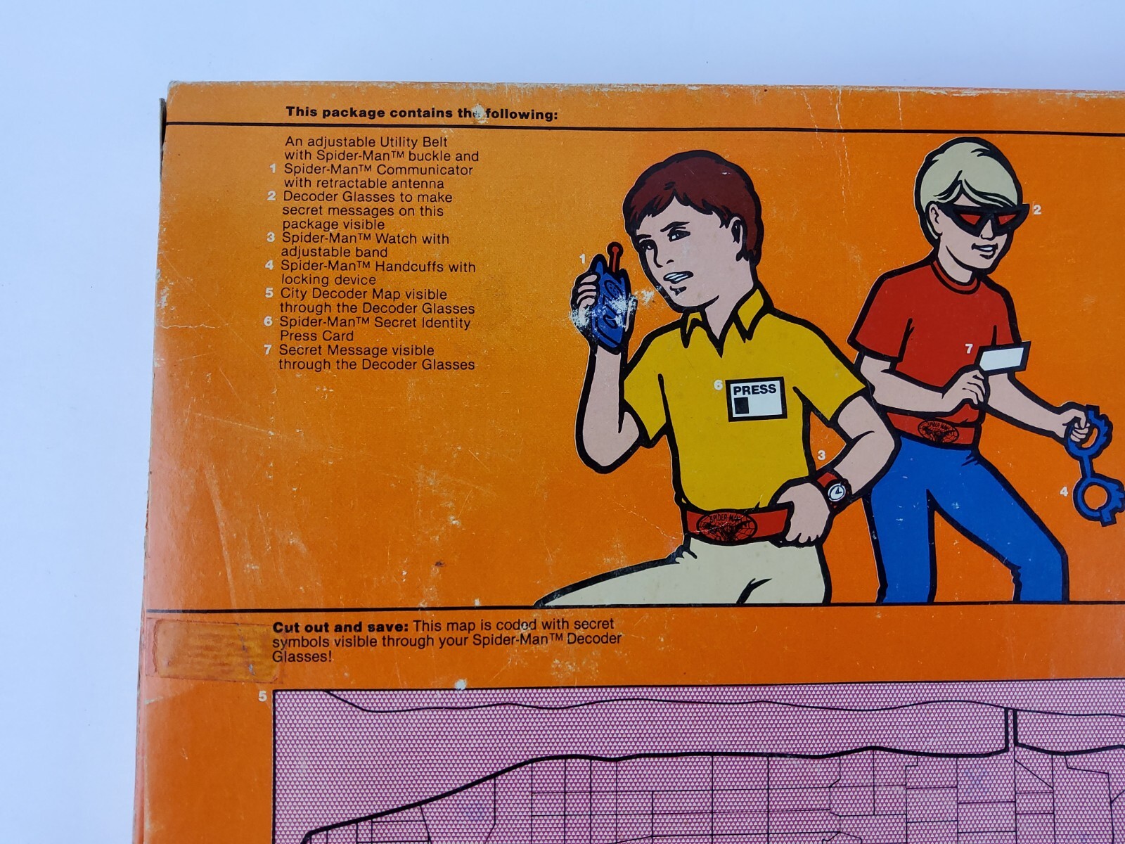 Vintage 1979 Amazing Spider-Man Marvel Comics Official Utility Belt Remco RARE - Picture 11 of 24