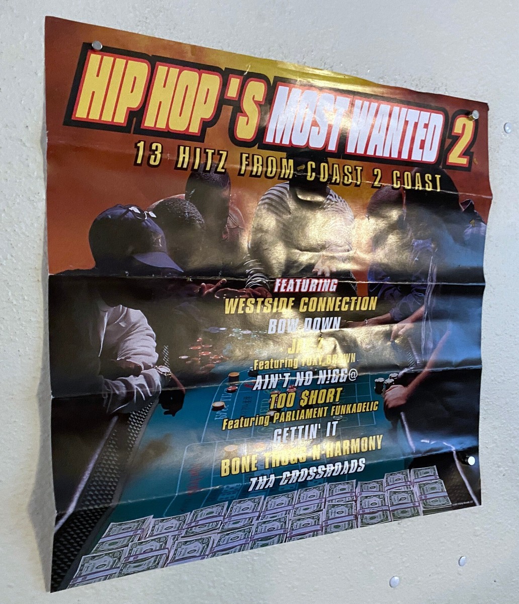 Poster: Hip Hop's Most Wanted 2: Jay-Z, Bone Thugs-N-Harmony rap