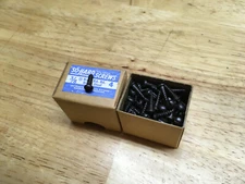 New Box 144 So Hard #4 x 3/8" Blued Steel Round Head Wood Screws Slotted USA