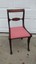 mahogany chippendale antique side chair desk