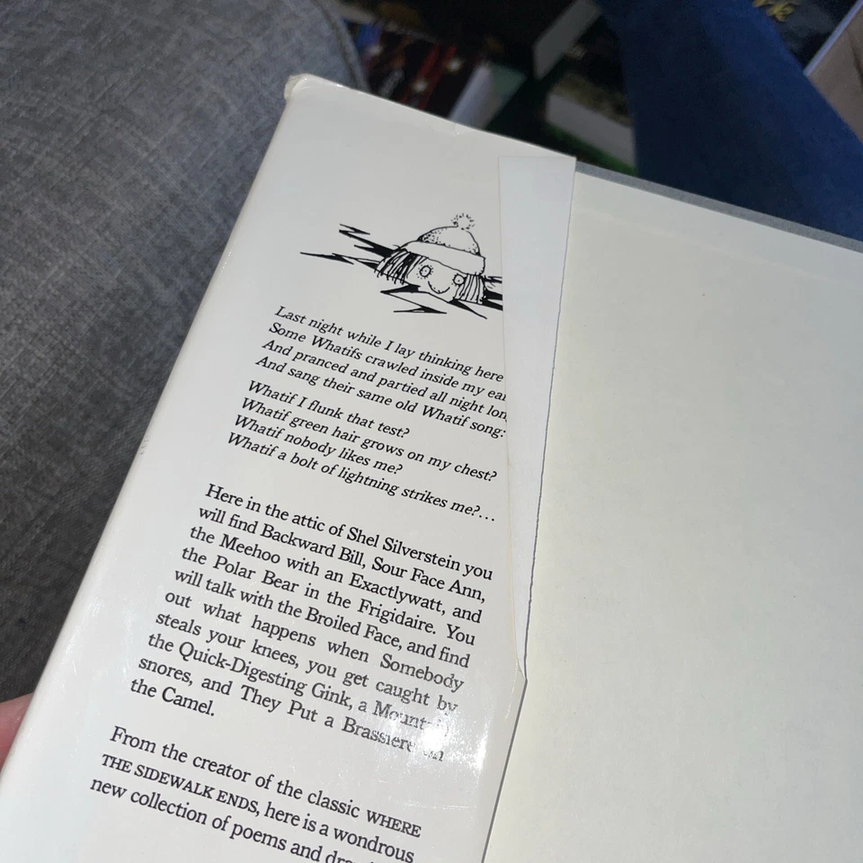 A Light In The Attic-Shel Silverstein-TRUE First Edition/1st Printing! VERY RARE - Image 4 of 4