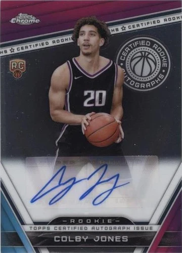 2023-24 Topps Chrome - Colby Jones #CRA-CJ