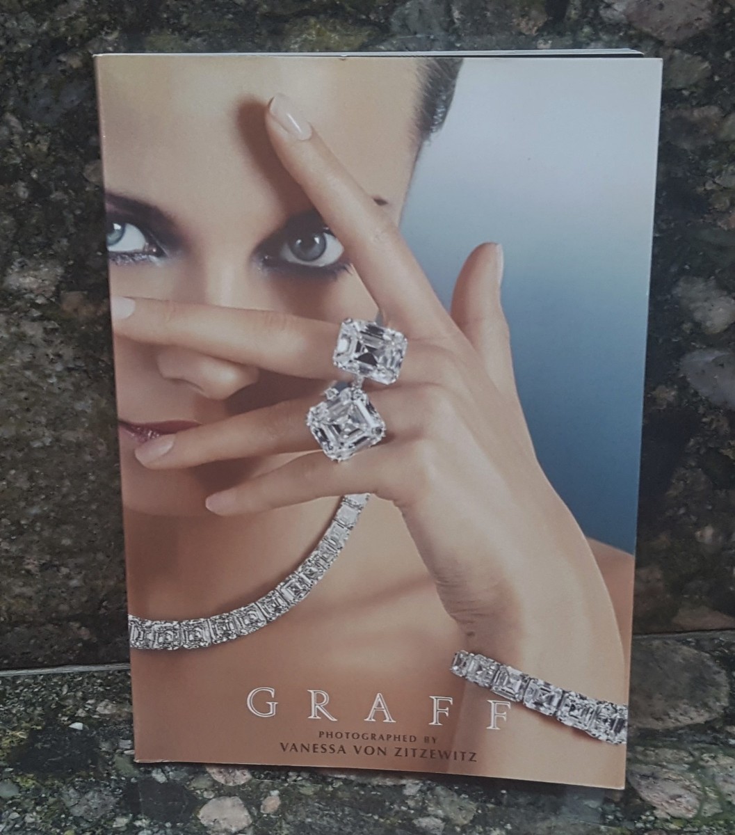 GRAFF Diamond Yellow White Jewelry Mini Booklet Assccher Cut