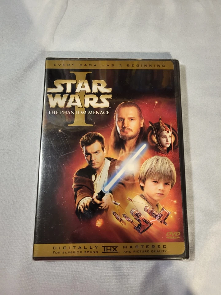 Star Wars Episode 1 2 3 4 DVD Lot - Image 2 of 4