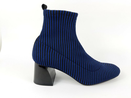 Zara Trafaluc Tejido Elástico Botas al Tobillo Talón Mediados UK 2 EU 35  Nuevo | eBay