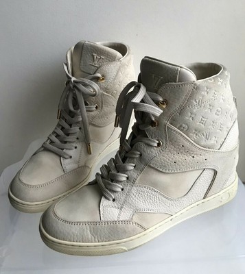 louis vuitton millenium wedge sneaker