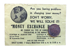 Money Exchange House Advertisement 4.5 X 3 In...