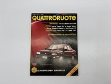 RIVISTA QUATTRORUOTE ANNATA 1989 GENNAIO- GIORNALE LIBRO