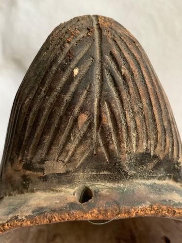 Maschera intagliata vintage africana Pounou Punu Tsengui Mukuyi Okuyi Lumbo Gabon ca 1960 - Foto 24 di 24