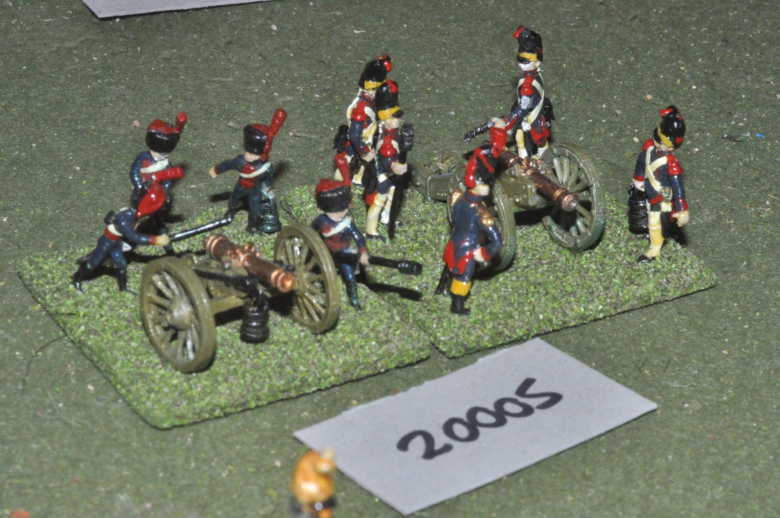 25mm napoleonic french - artillery 2 guns crew - art (20005) 25mm napoleonic french - artillery 2 guns crew - art (20005)