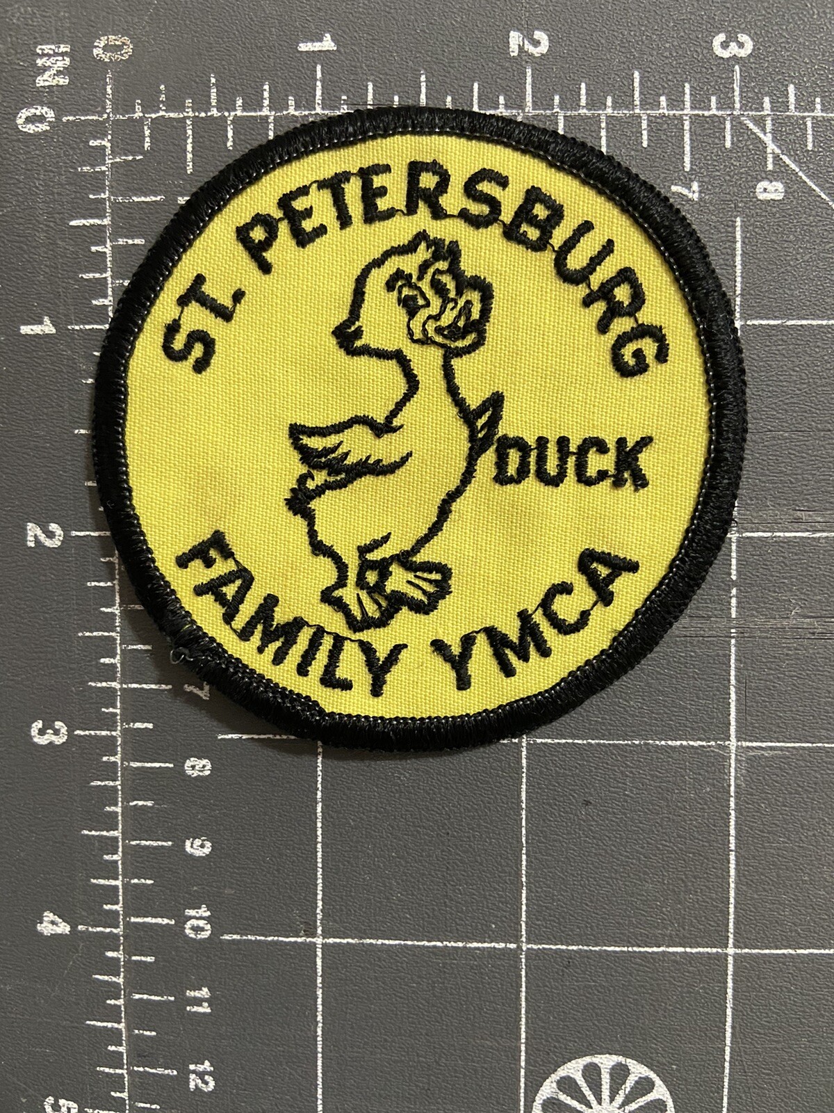 Vintage St. Petersburg Florida Family YMCA Duck Patch Swim Team Saint