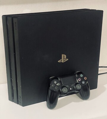  PS4 Sony PlayStation 4 Pro 2nd Gen 1 Terabyte-Controller Included  +2 Games