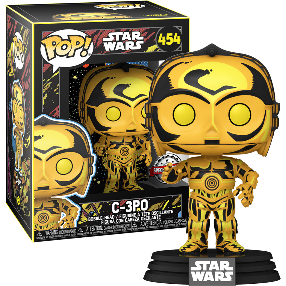 En Oferta Funko Pop! Figura Coleccionable Star Wars C-3Po Edición Especial Bobble Head No 454