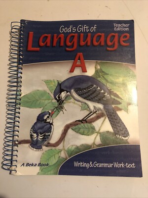 ABEKA God's Gift of Language A Second Edition 4th Grade 4 Teacher's Edition