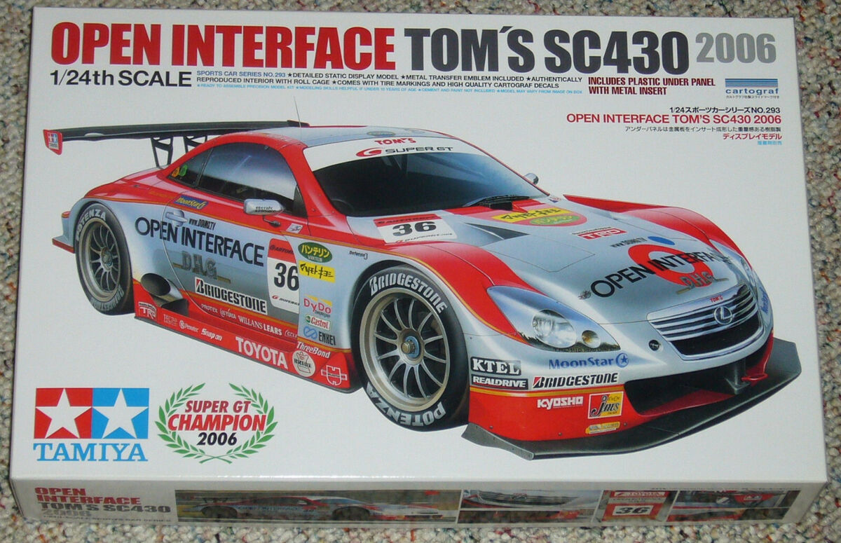 半額SALE★ Tamiya 1/24 Open Interface Tom's SC430 2006 | eBay 自動車