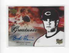 2006 Upper Deck Future Stars #151 Brendan Harris RC AUTOGRAPH Reds