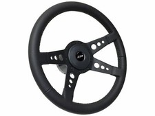 1969-94 Camaro S9 Steering Wheel White Z28 Black Kit 4-spoke Holes