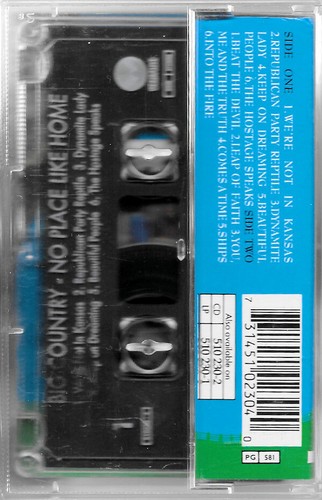Big Country - No Place Like Home (Cass, Album) - Picture 2 of 5