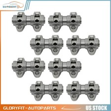 Fits Chevy Sbc 350 1.6 Ratio Stainless Steel Shaft Mount Roller Rocker Arm Set