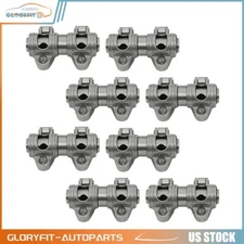 fits Chevy SBC 350 1.6 Ratio Stainless Steel Shaft Mount Roller Rocker Arm Set