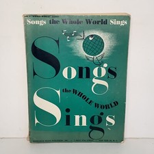 Vintage 1944 Songs The Whole World Sings Sheet Music Song Book