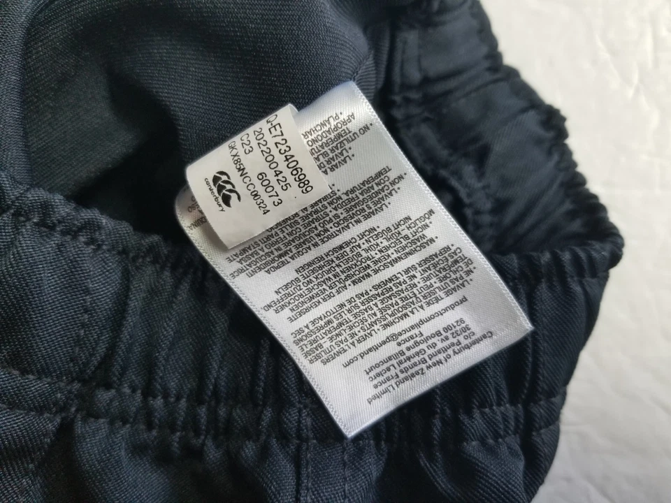 Pantalones Cortos de Rugby Canterbury Niños Niños Talla 12 Azul Marino Foto 4 de 4