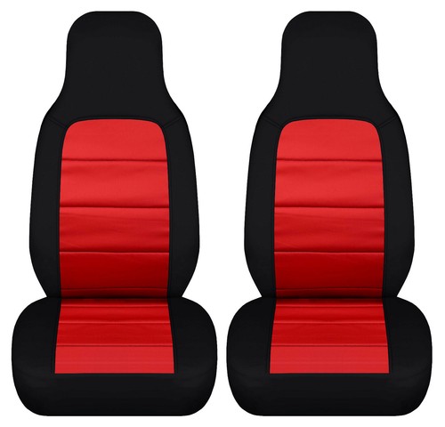 2 fundas de asiento de coche delanteras de ajuste semi personalizadas para 1990-98/99-2000 mazda miata/mx5 - Imagen 11 de 19