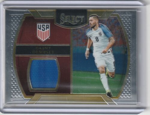 2016-17 Select Memorabilia #34 Clint Dempsey Player-worn Jersey Patch USA
