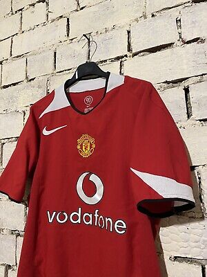ウェア NIKE manchester united 03-04 Home Manchester United 2002 2003 2004 BLANK Nike Red Home Soccer