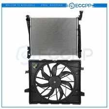 Electric Radiator Cooling Fan Kit For 2011 2012 2013-2020 Jeep Grand Cherokee