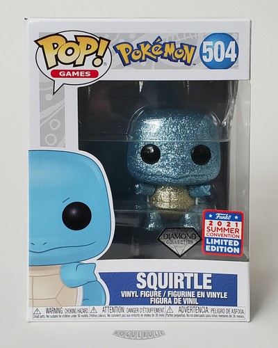 🚦Funko Pop! Pokemon SQUIRTLE Diamond 