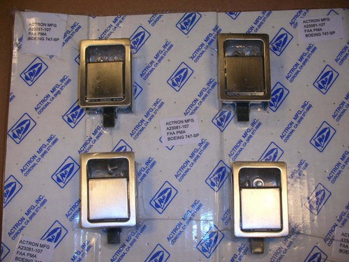 Actron Airplane Aircraft Aviation Marine Paddle Latch A23081-107 BOEING 747-SP - Bild 8 von 8