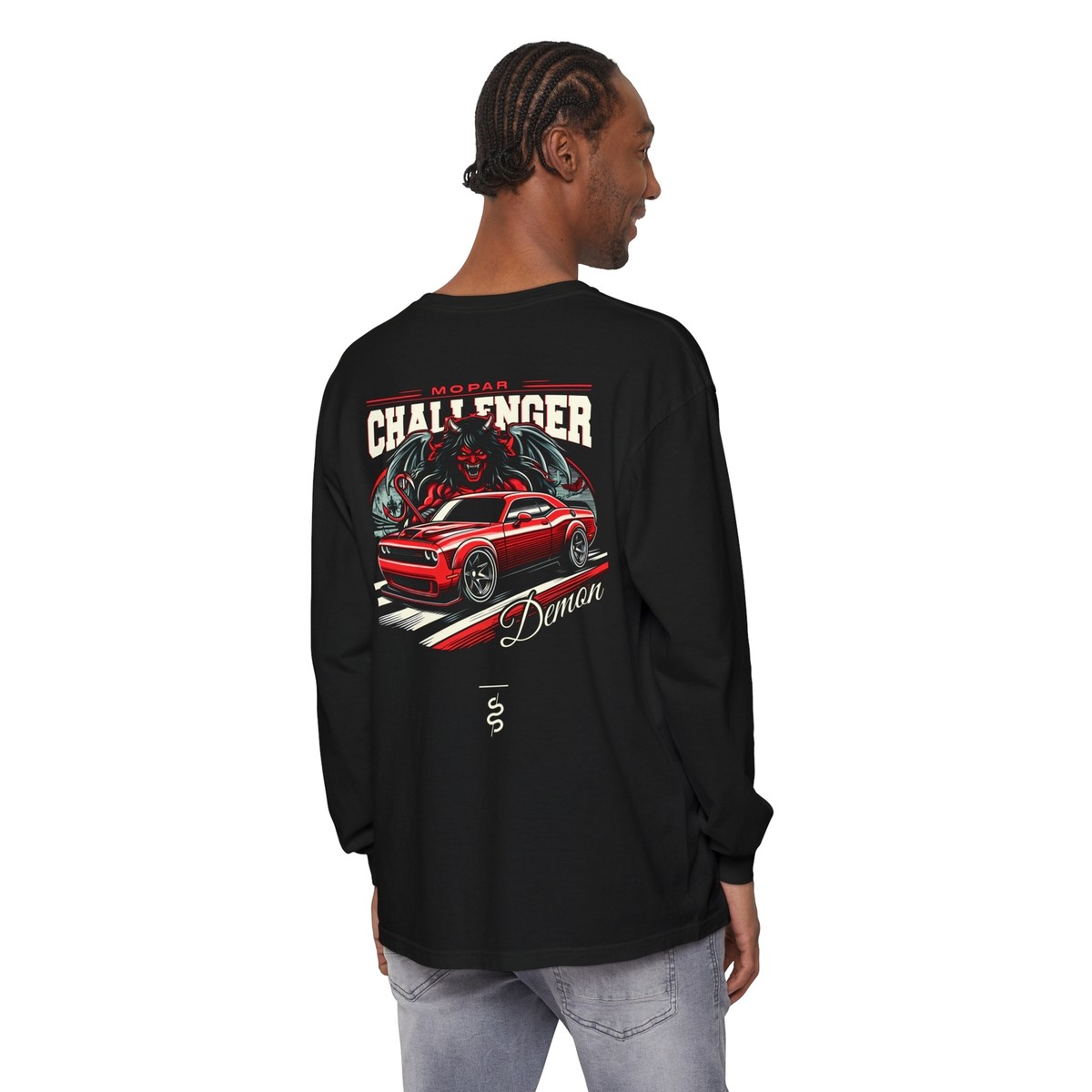 CHALLENGER 15th ART L/S TEE ホワイト L Dodge Challenger Hellcat (15'+) Long Sleeve T-Shirt | eBay