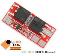 2S 10A 8.4V Li-ion Lithium 18650 BMS PCM Charging Battery Protection Board