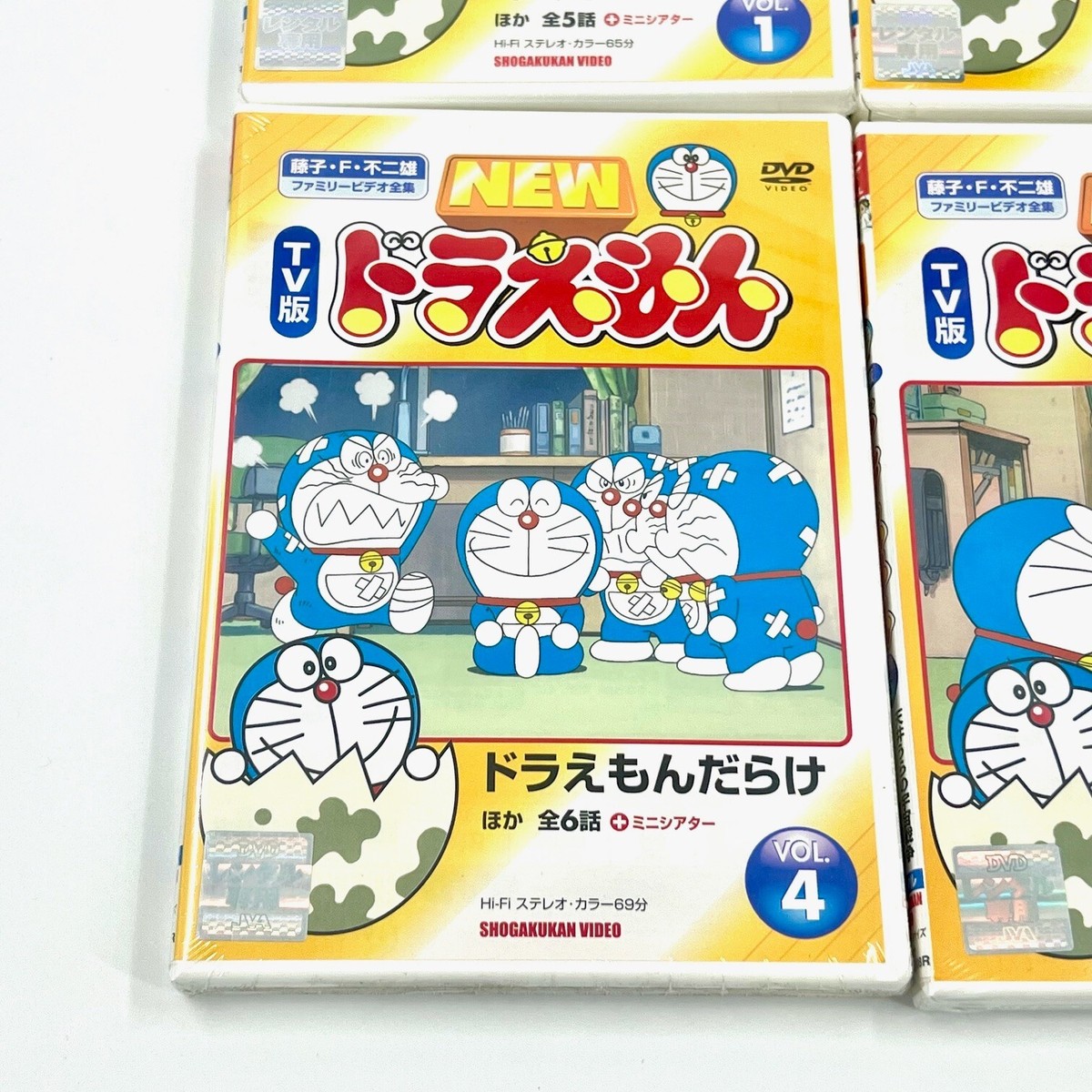 New Doraemon TV Version Special Extra Large Issue DVD 6 Volume Set