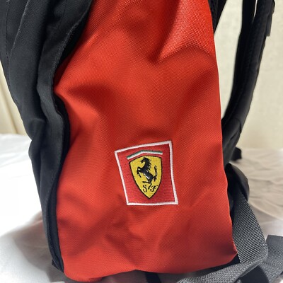 Ferrari Backpack File Limited Edition Rucksack Red and Black