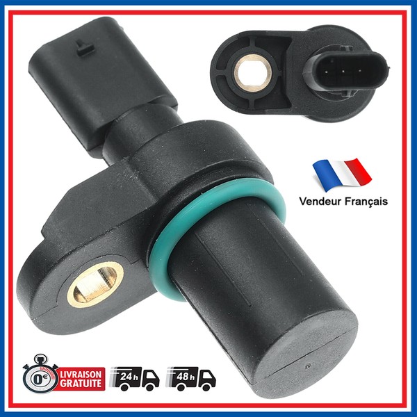Partsline Drehzahl Motor Sensor FüR Serie 5 E60 F10 518D 520D 525D 530D Schwarz-image