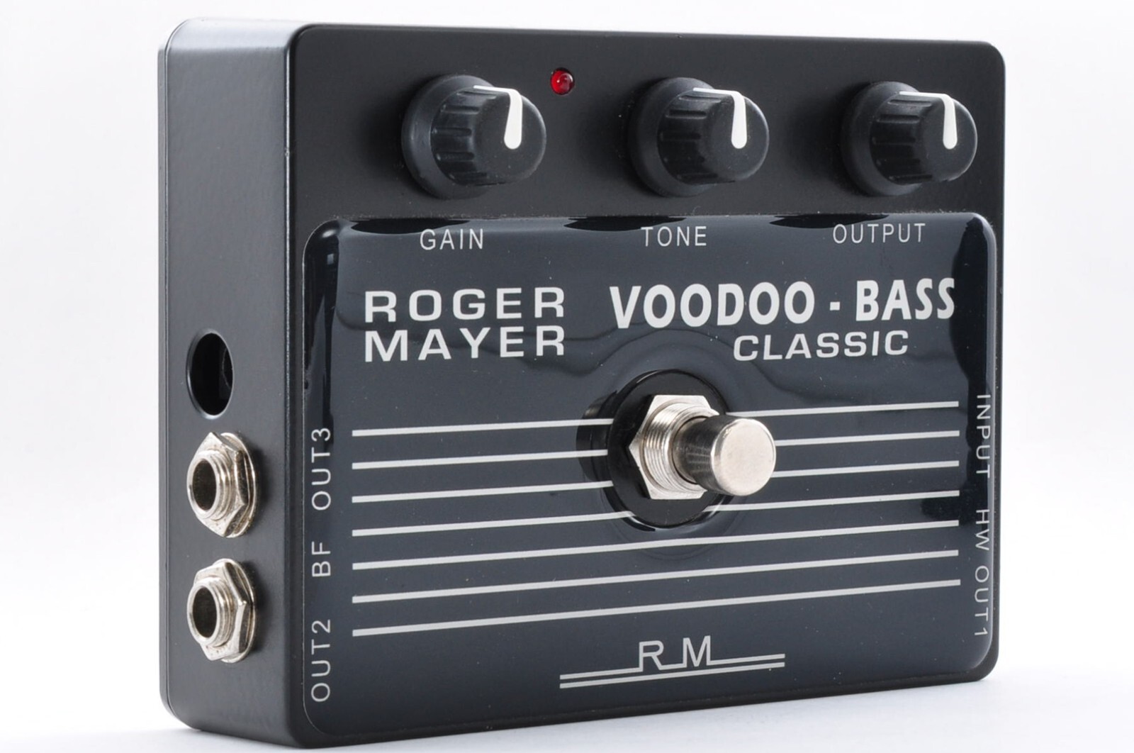 Roger Mayer Voodoo Bass Classic Bass&Guitar Distortion Pedal Used