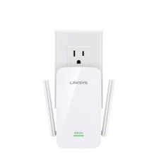 Linksys AC750 Boost WiFi Range Extender up to 1000 sq ft 