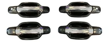 New Chrome/Black 4-Piece Set Outside D/Handles For 04-2014 Chevy Colorado/Canyon
