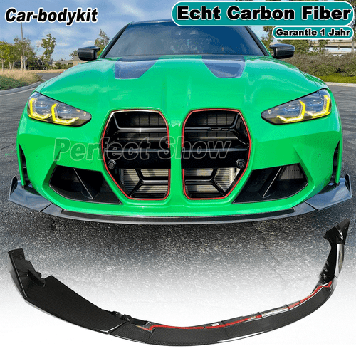 Für BMW G80 M3 G82 G83 M4 2021-2023 Carbon Frontspoiler Frontlippe Splitters  - Bild 1 von 12