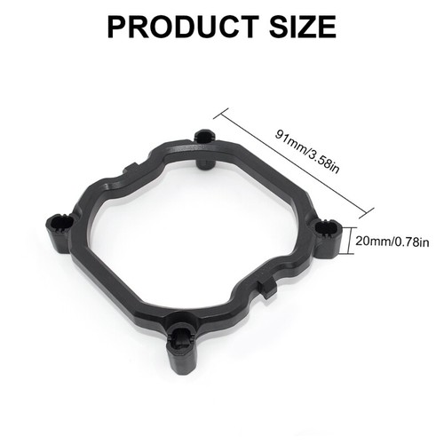 CPU Cooling Fan Bracket Mount Backplate for 1700 1200 115x 2011 1366Motherboard - Afbeelding 8 van 12