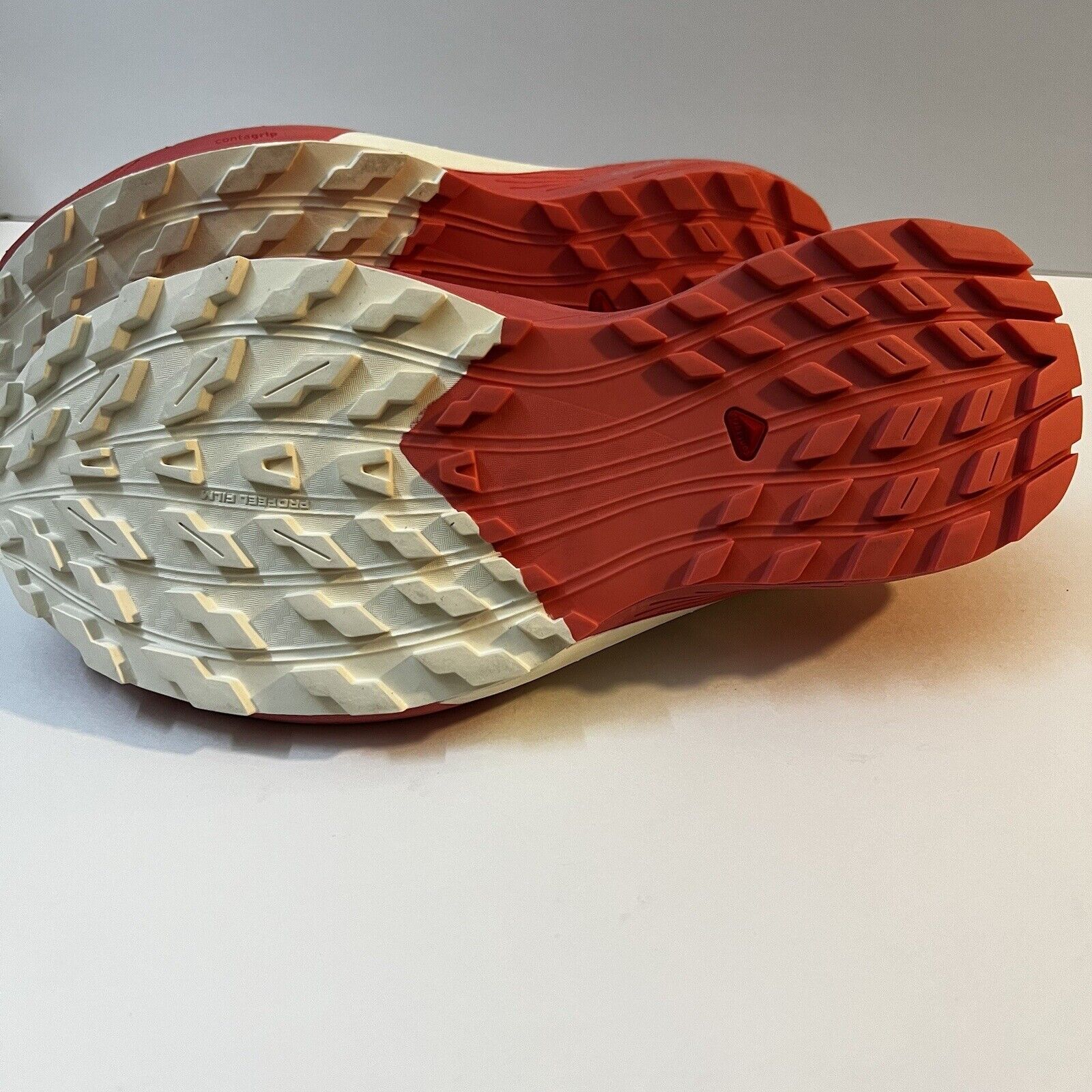 Salomon NEW SENSE RIDE 5 Sensi Fit US 11 donna rosa fuoco rosso vaniglia sentieri